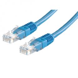 Valueline Cablu retea UTP Cat. 6, albastru, 1m, Value 21.99. 1534 (21.99.1534-200)
