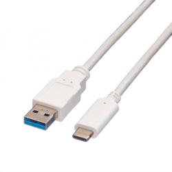Valueline Cablu USB 3.1 tip A la type C T-T 1m, Value 11.99. 9011 (11.99.9011-10)