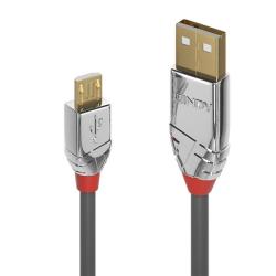 Lindy Cablu USB 2.0 la micro USB-B Cromo Line T-T 0.5m, Lindy L36650 (L36650)