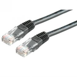 MYCON Cablu de retea RJ45 MYCON UTP Cat. 6 0.5m Negru, CON1525 (CON1525-250)