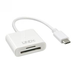 Lindy Cititor de carduri USB 3.1 tip C la SD & MicroSD, Lindy L43185 (L43185)
