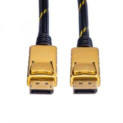 Roline Cablu Displayport GOLD 4K v1.2 T-T 10m, Roline 11.04. 5649 (11.04.5649-5)