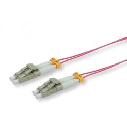 Roline Cablu slim Fibra optica LC- LC OM4 violet 1m, Roline 21.15. 9261 (21.15.9261-10)