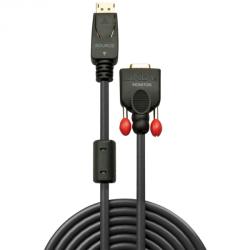 Lindy Cablu Displayport la VGA T-T Negru 2m, Lindy L41942 (L41942)