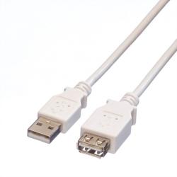 Valueline Cablu prelungitor USB 2.0 tip A M-T 1.8m, Value 11.99. 8949 (11.99.8949-100)