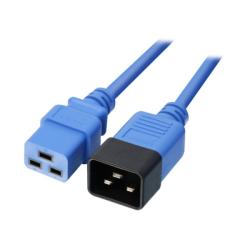 Lindy Cablu de alimentare IEC C19 la C20 3m Albastru, Lindy L30122 (L30122)