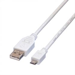 Valueline Cablu USB 2.0 la micro USB-B, 0.15m, Value 11.99. 8751 (11.99.8751-50)