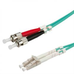 Valueline Cablu fibra optica LC-ST OM3 duplex multimode 0.5m, Value 21.99. 8720 (21.99.8720-10)