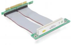 Delock Riser card PCI angled 90 left insertion with 13 cm cable, Delock 41779 (41779)