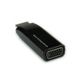 Roline Adaptor HDMI la VGA cu audio T-M Negru, Roline 12.03. 3117* (12.03.3117-10)
