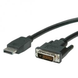 Valueline Cablu Displayport la DVI-D T-T 2m, Value 11.99. 5610 (11.99.5610-10)