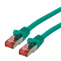 Roline Cablu de retea SFTP cat 6 Component Level LSOH verde 0.3m, Roline 21.15. 2954 (21.15.2954-50)