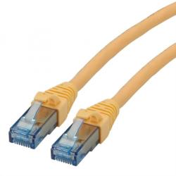 Roline Cablu de retea UTP Patch Cord Cat. 6A Component Level LSOH Galben 0.3m, Roline 21.15. 2983 (21.15.2983-50)