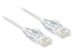 Delock Cablu RJ45 Cat. 6 UTP Slim 0.5m, Delock 83780 (83780)