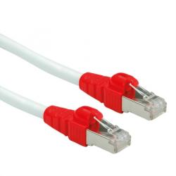 Roline Cablu de retea EASY SFTP cat. 6A Alb 0.5m, Roline 21.15. 2471 (21.15.2471-100)