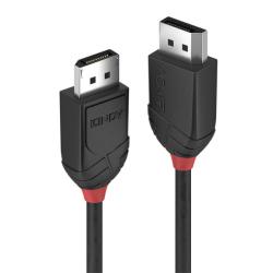 Lindy Cablu Displayport 4K@60Hz v1.2 Black Line T-T 2m, Lindy L36492 (L36492)