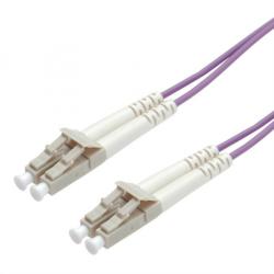 Roline Cablu fibra optica LC - LC OM4 conector Low Loss 5m violet, Roline 21.15. 8855 (21.15.8855-3)