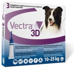 Ceva Vectra 3D pipete antiparazitare pentru caini 10 - 25 kg (3 pipete)
