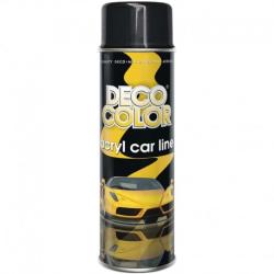 Deco Color Lac acrilic cu uscare rapida Acryl Car Line RAL 9005 Negru Lucios 500ml