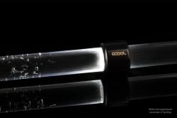 Alphacool Aurora HardTube LED Ring 16mm Deep Black - Fehér /15289/