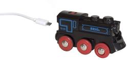 BRIO Locomotiva reincarcabila mini USB (OLP102233599) Trenulet