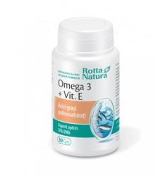 Rotta Natura Omega 3+Vitamina E 30 comprimate
