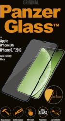 Panzer Apple iPhone XR / 11 Tokbarát Edzett üveg kijelzővédő, fekete kerettel (2665)