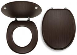 FERRO (Novaservis) Prestige Wenge WC ülőke Krómozott réz rögzítőelemekkel WC/WENGE (WC/WENGE) - szaniterplaza
