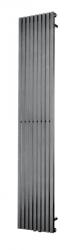 Radeco TORGET H 2 design fűrdőszobai radiátor (895 W, króm, 600x980 mm) (TORGET H 2)