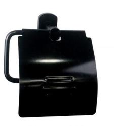 Sanotechnik SOHO WC-papír tartó, fekete 7186B (7186B)
