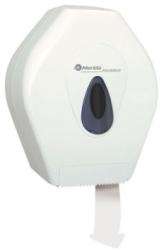 Merida toalettpapír adagoló mini, fehér ABS műanyag, szürke szemmel T2 MOD f-s (T2 MOD f-s)