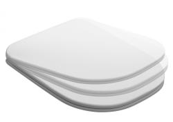 SAPHO TRIBECA WC-ülőke, soft close, fehér 519101 (519101)