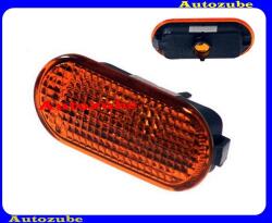 VW GOLF 4 1997.10-2006.06 /1J/ Oldalindex sárga, ovális, oldalfüggetlen (foglalat nélkül) 017219