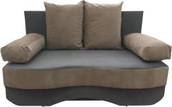 MobAmbient Canapea extensibilă 2 locuri gri-crem - JUNIOR Canapea