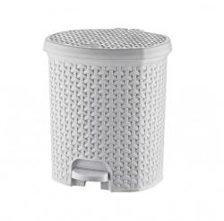  Rattan hatású pedálos szemetes 11, 5 l