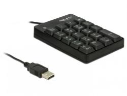 Delock Tastatura numerica USB 19 taste, Delock 12481 (12481)