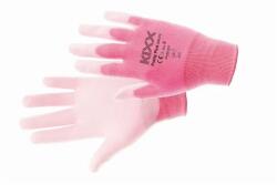  PRETTY PINK - nylon kesztyű, PU tenyér, rózsaszín, méret 9 PRETTYP09 (PRETTYP09)
