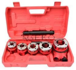 GEKO menetvágó menetmetsző készlet 5 db 3/8" -1, 1/4" G01001 (G01001)