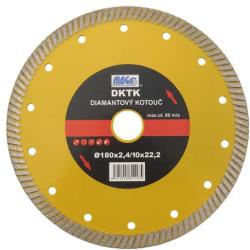  Gyémánt vágótárcsa gyémántvágó vágókorong TURBO SPEED 180x22, 2mm DKTK180 (DKTK180)
