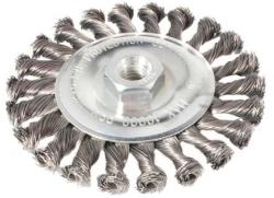 Fonott drótkorong drót korong drótkefe 125mm csavart szálak S 0, 50 M14x2 BL97125 (BL97125)