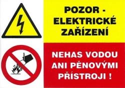 Vigyázz elektromos berendezés. Ne oltsd vízzel se habbal. … 120091 (120091)