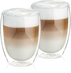 4Home Pahare termo pentru latte 4Home Hot&Cool 350 ml, 2 buc Pahar