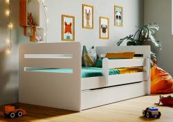 Ourbaby Pat de copii Ourbaby Linea - alb
