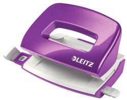 Leitz Perforator Leitz MINI 5060, 10 coli - mov metalizat (L-50601062) - officeclass