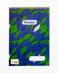 Forster Blocnotes Cu Spirala - A4, 50 File Matematica (38869)