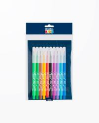 ICO Carioca Pensula Ico Set 10 + Semitablou Pentru Colorat (39921)