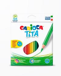 CARIOCA Creioane Colorate Tita Carioca - 24 (38899)