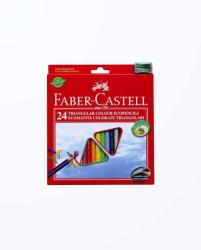 Faber-Castell Creioane Colorate Si Ascutitoare Eco Faber-castell - 24 (44298)
