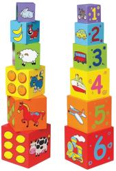 New Classic Toys Cuburi de lemn (NC59461) - mansarda-copiilor