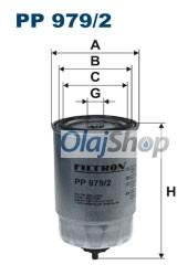 FILTRON Üzemanyagszűrő (PP 979/2) (PP979/2)